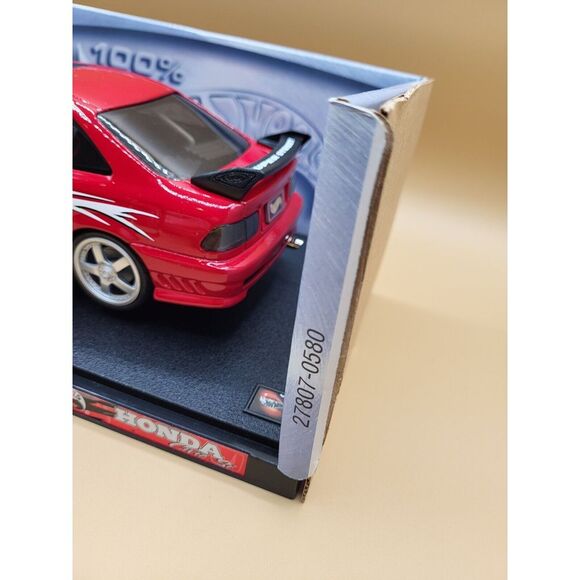 Hot Wheels Custom Honda Civic SI Super Street Edition Red - Picture 4 of 15